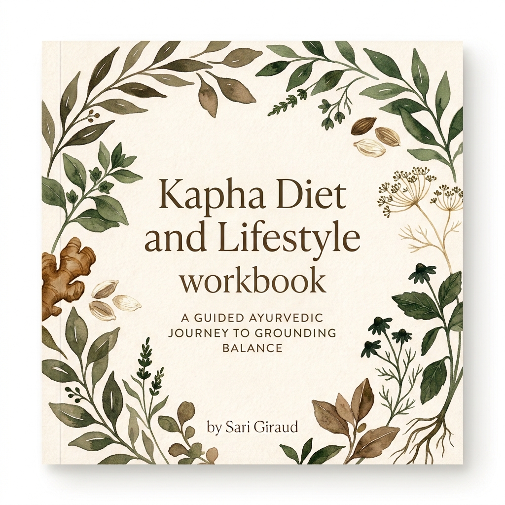 Kapha Diet and Lifestyle workbook