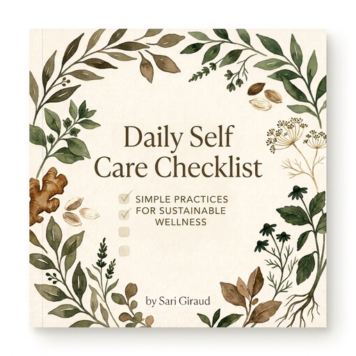 Daily Self care checklist