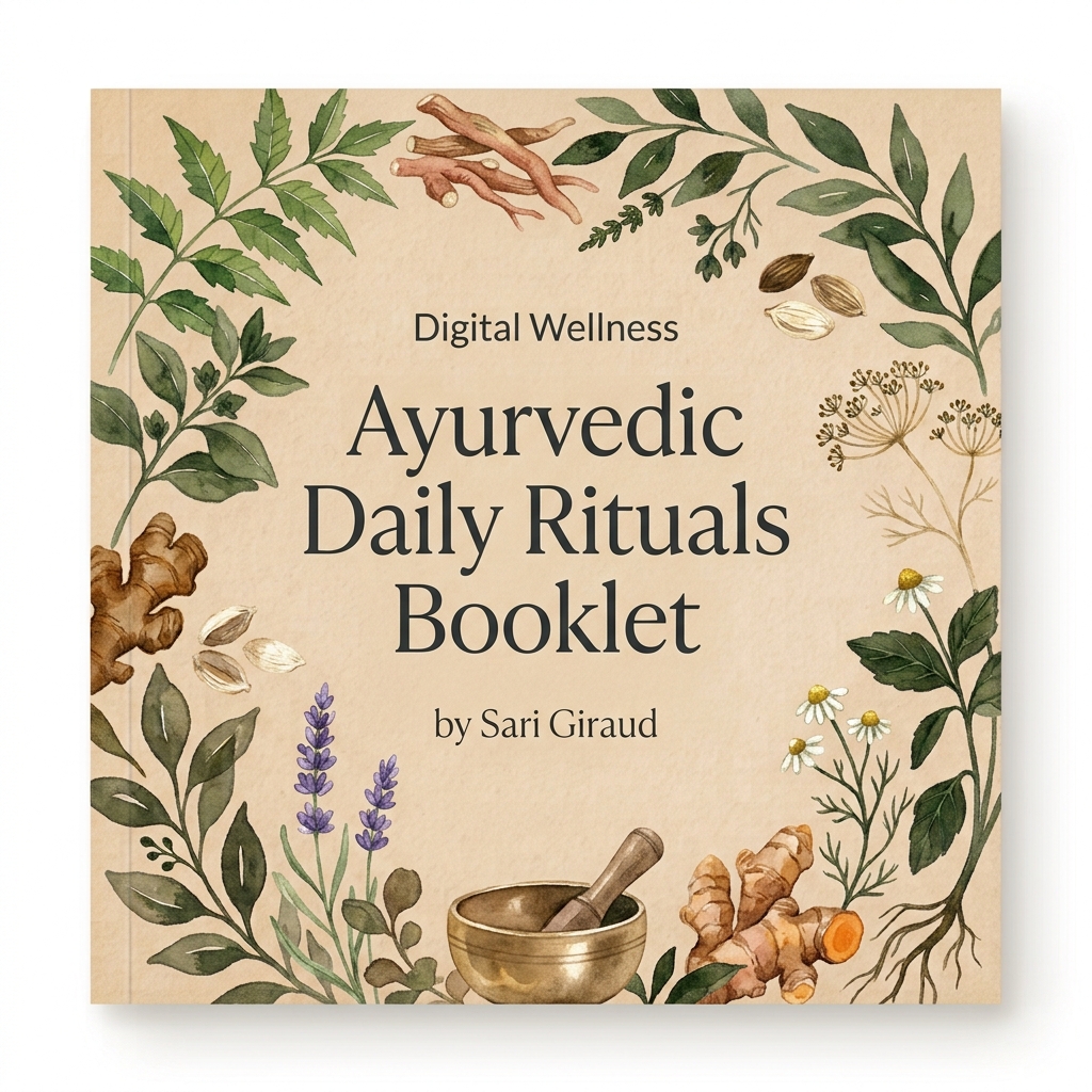 Ayurvedic Daily rituals booklet